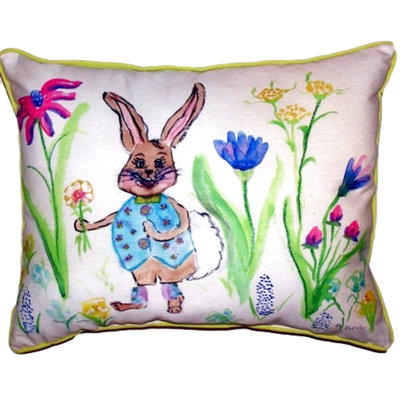 Alcorn Happy Easter Throw Pillow The Alcorn Happy Easter Throw Pillow The